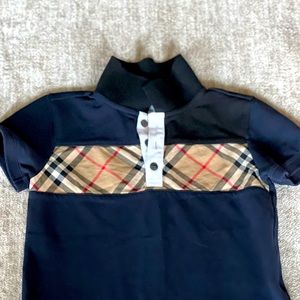 Burberry Kids Polo Size 4y so nice!